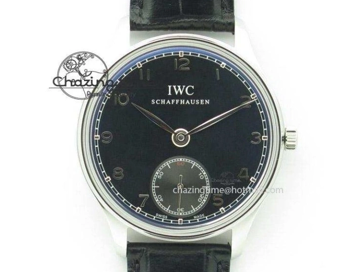 MIROTIME 0212 Portuguese Real PR Real Annual Calendar IW503510 ZF 1:1 Best Edition Green Dial on Black Leather Strap A QuickDry 7097